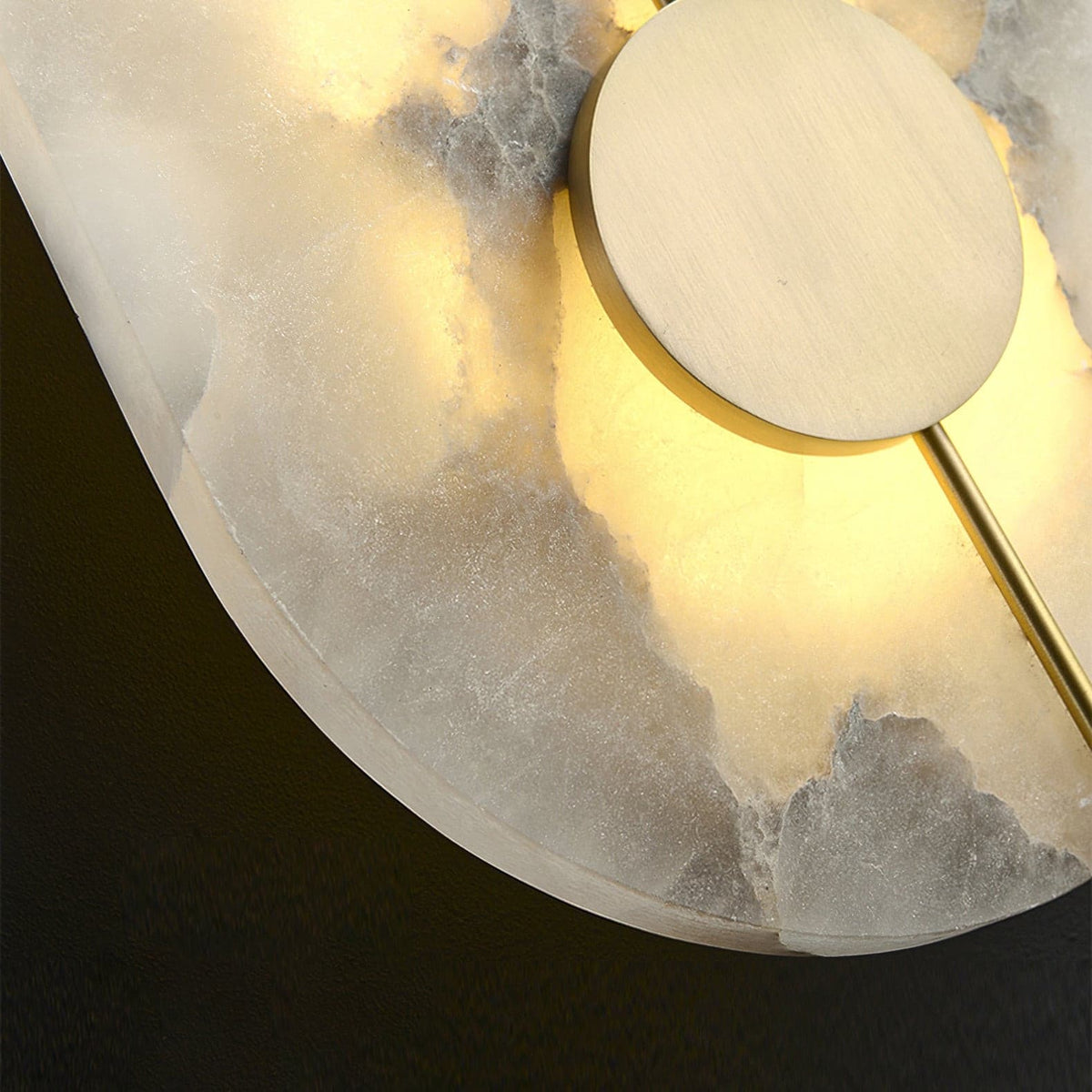 Artistic Wall Lamp Dolomite Copper Retro Flair-Neutral Decor