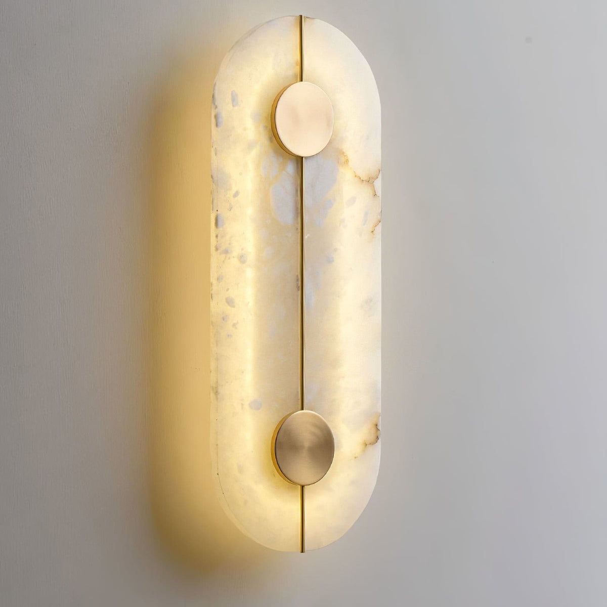 Artistic Wall Lamp Dolomite Copper Retro Flair-Neutral Decor