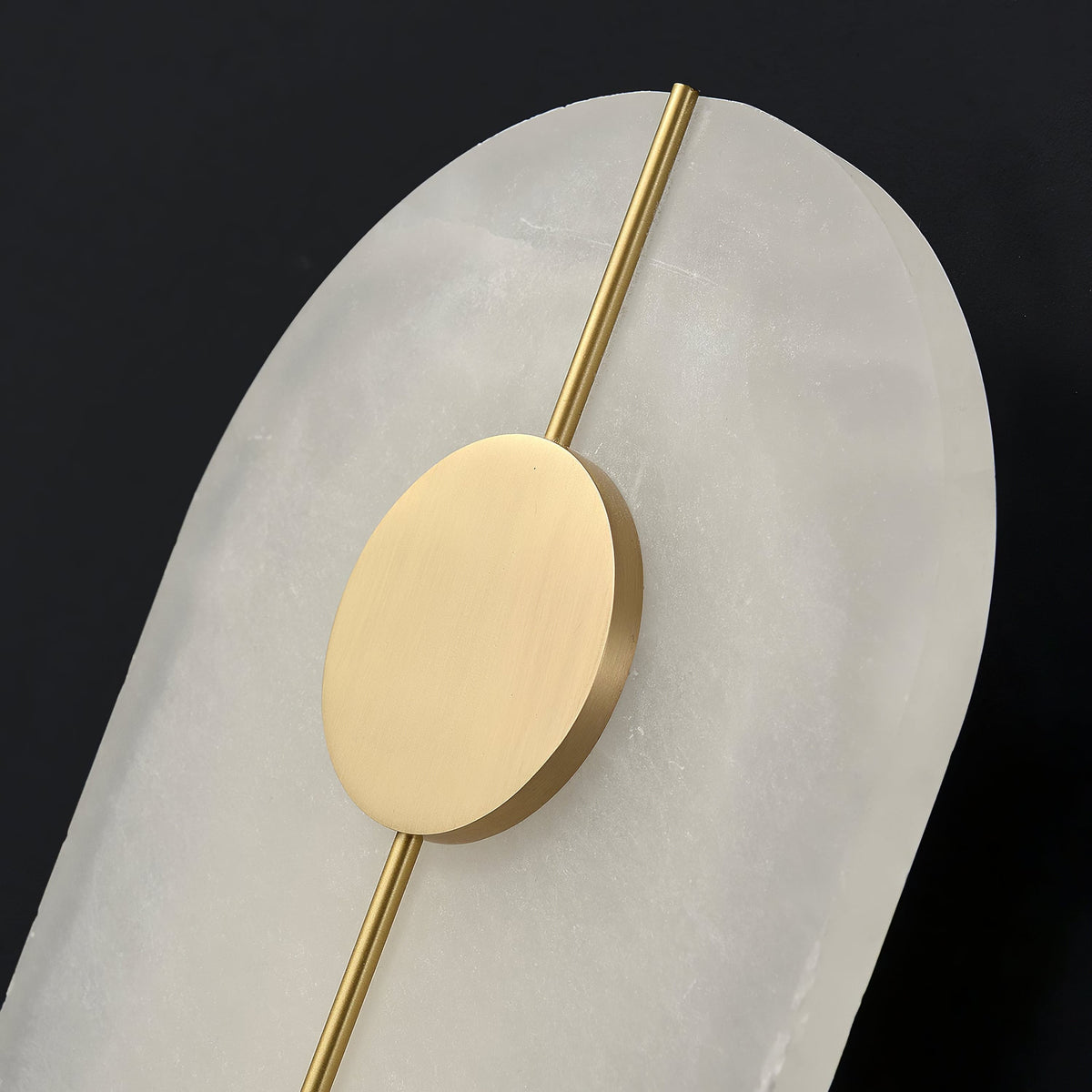 Artistic Wall Lamp Dolomite Copper Retro Flair-Neutral Decor
