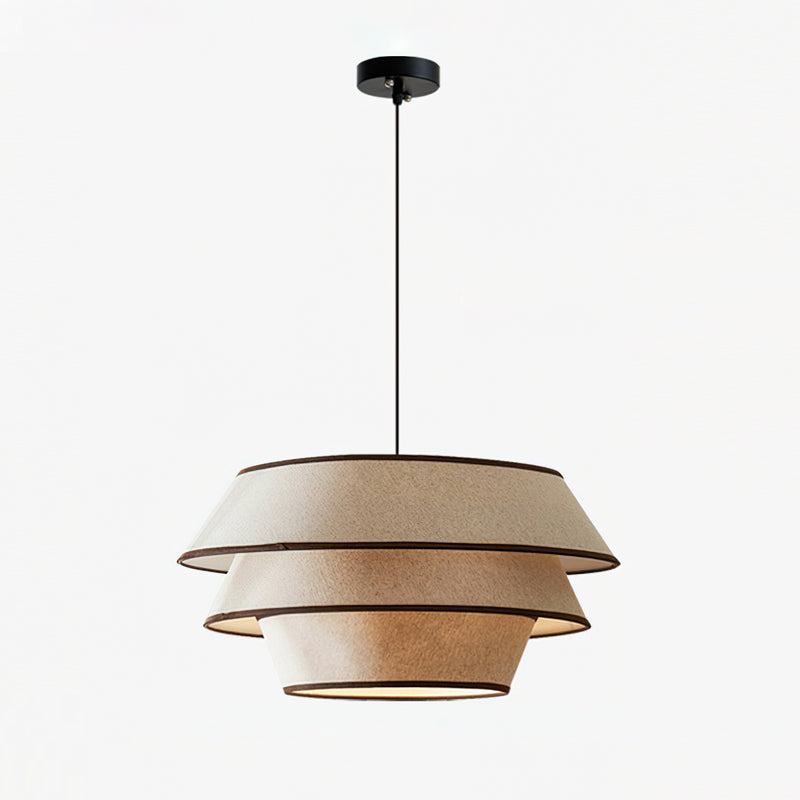 Auden Pendant Light in a bedroom setting, providing soft, ambient lighting.