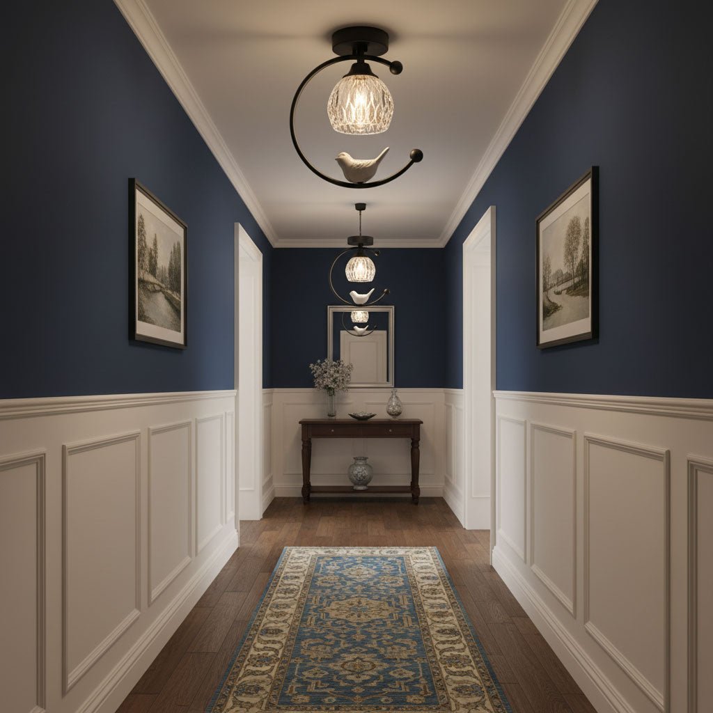 Otis Linearo Plafonnier Céramique Oiseau Artiste Moderne Décoratif Chambre