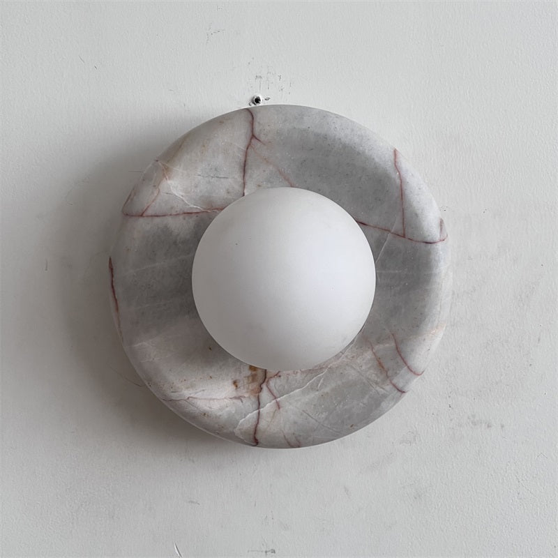 Viroxel Applique Murale en Marbre Rouge Nordique Premium-Cielum
