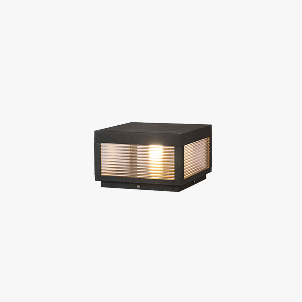Eminex Lampe de Poteau avec Rayures Horizontales-Cielum