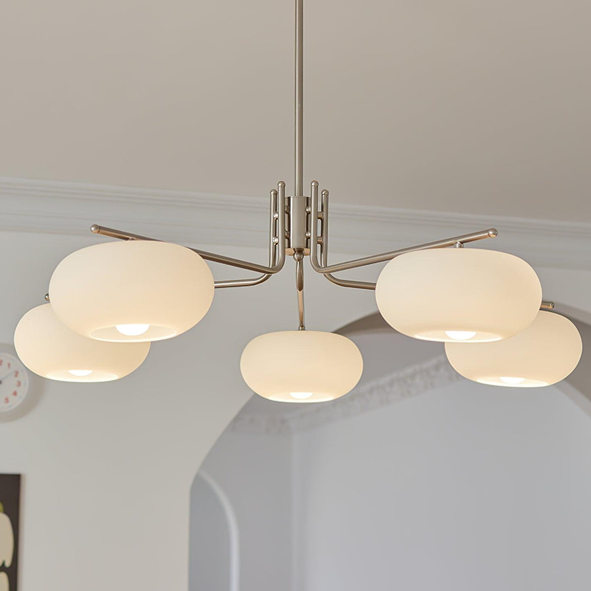 Daro Lustre Industriel 5-Luminaires Moderne-Cielum