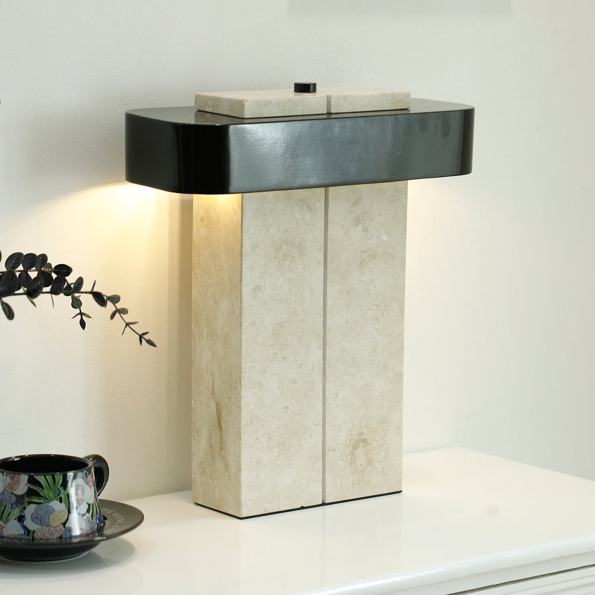 Abram Moderne Lampe de Table en Marbre