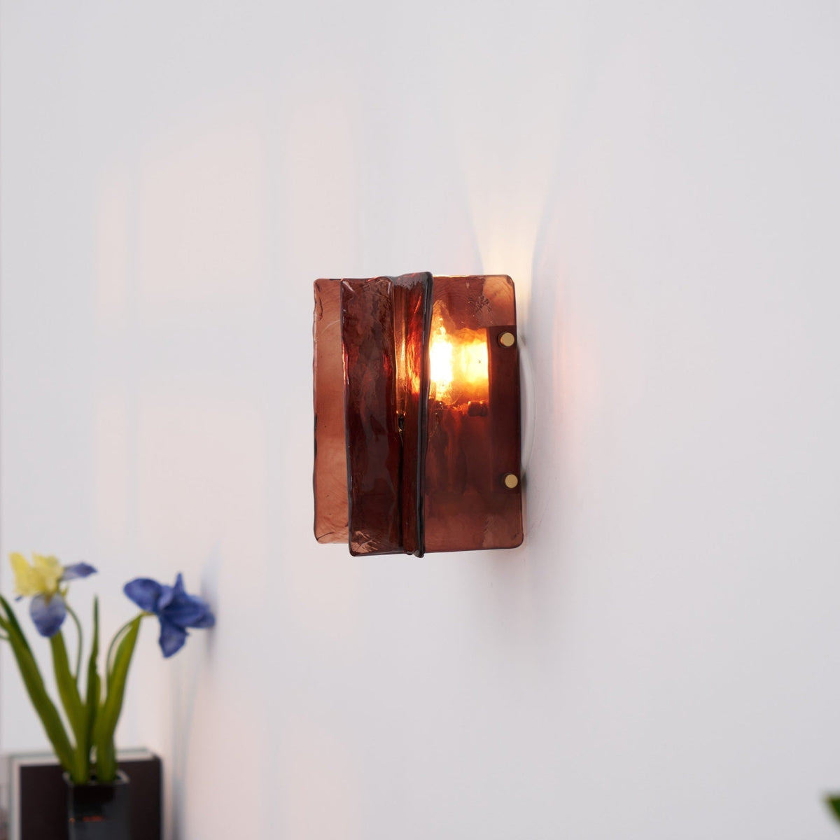 Kixi Lampe Murale Artistique en Verre Élégante-Cielum