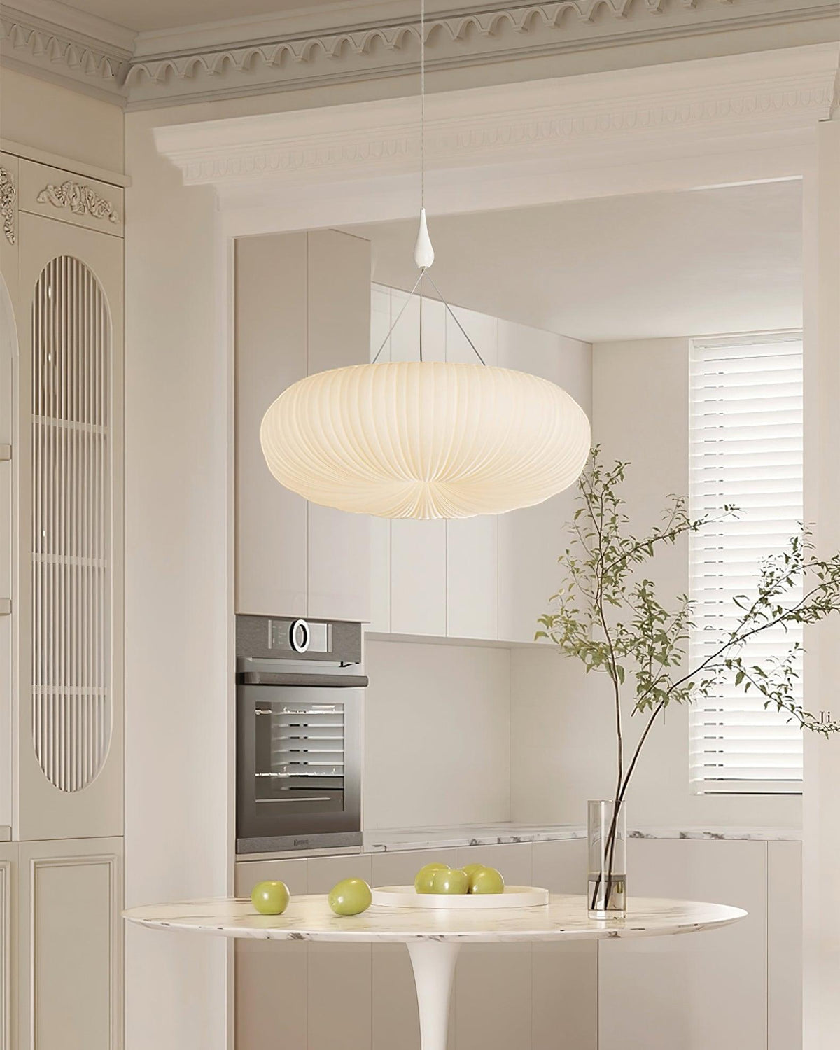 Bobby Oval Pendant Light-Neutral Decor