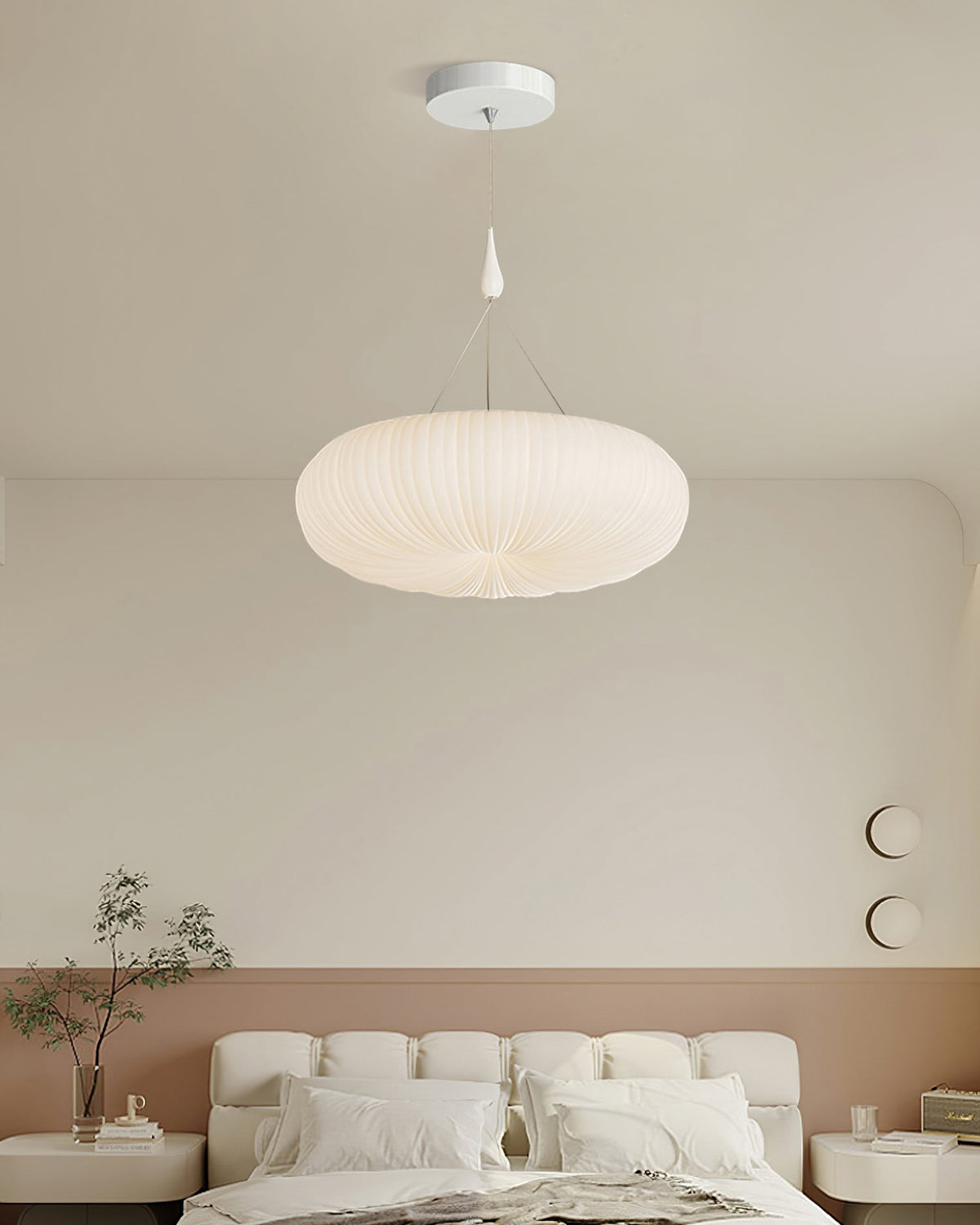 Bobby Oval Pendant Light-Neutral Decor