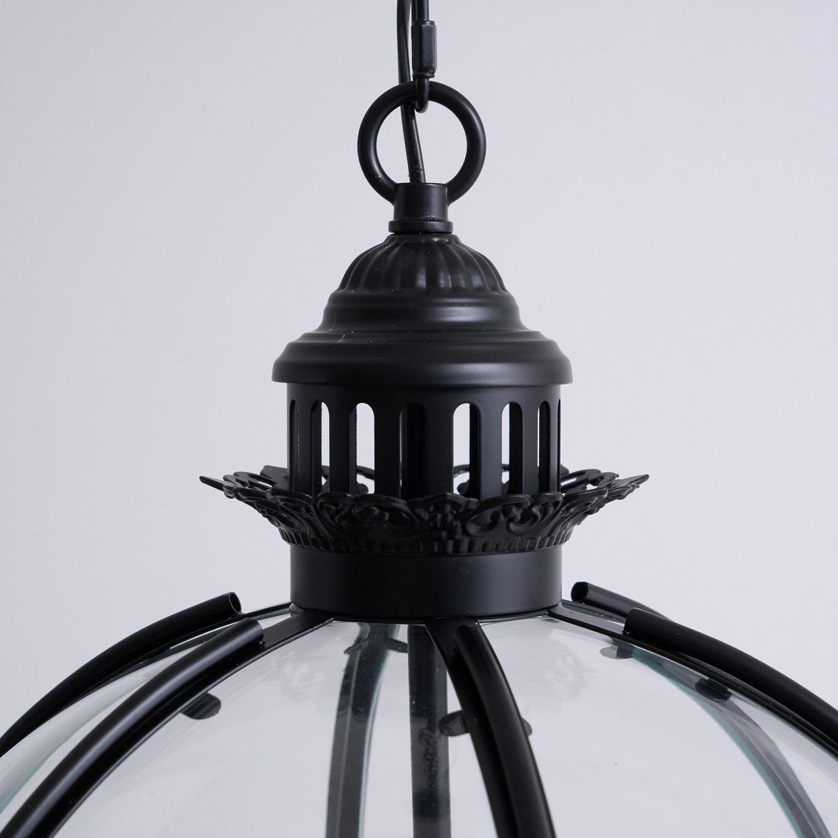 Vironar Ancien Industriel Métal Verre Suspension-Cielum
