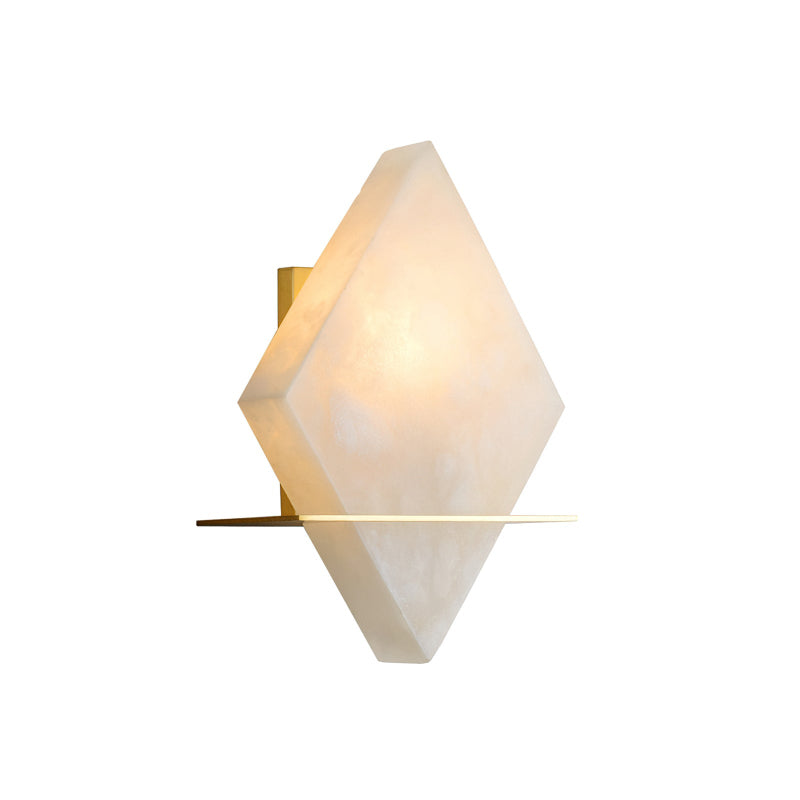 Lifestyle image of the Brockton Wall Lamp in a modern hallway.
