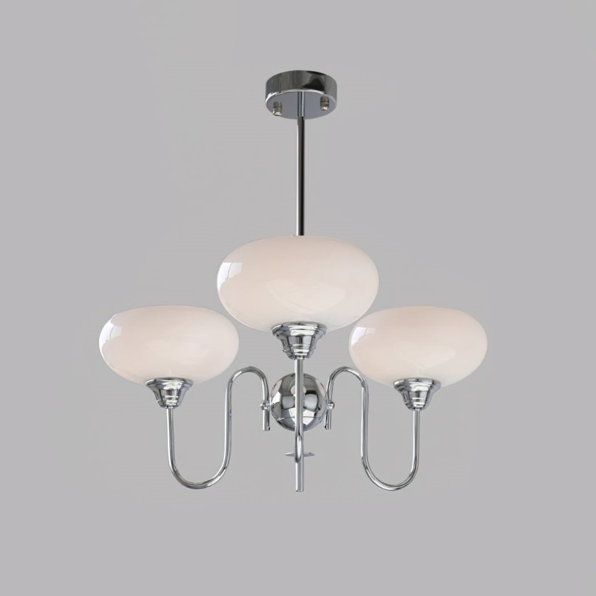 Arisha Vintage LED Métal Verre Lustre Salon