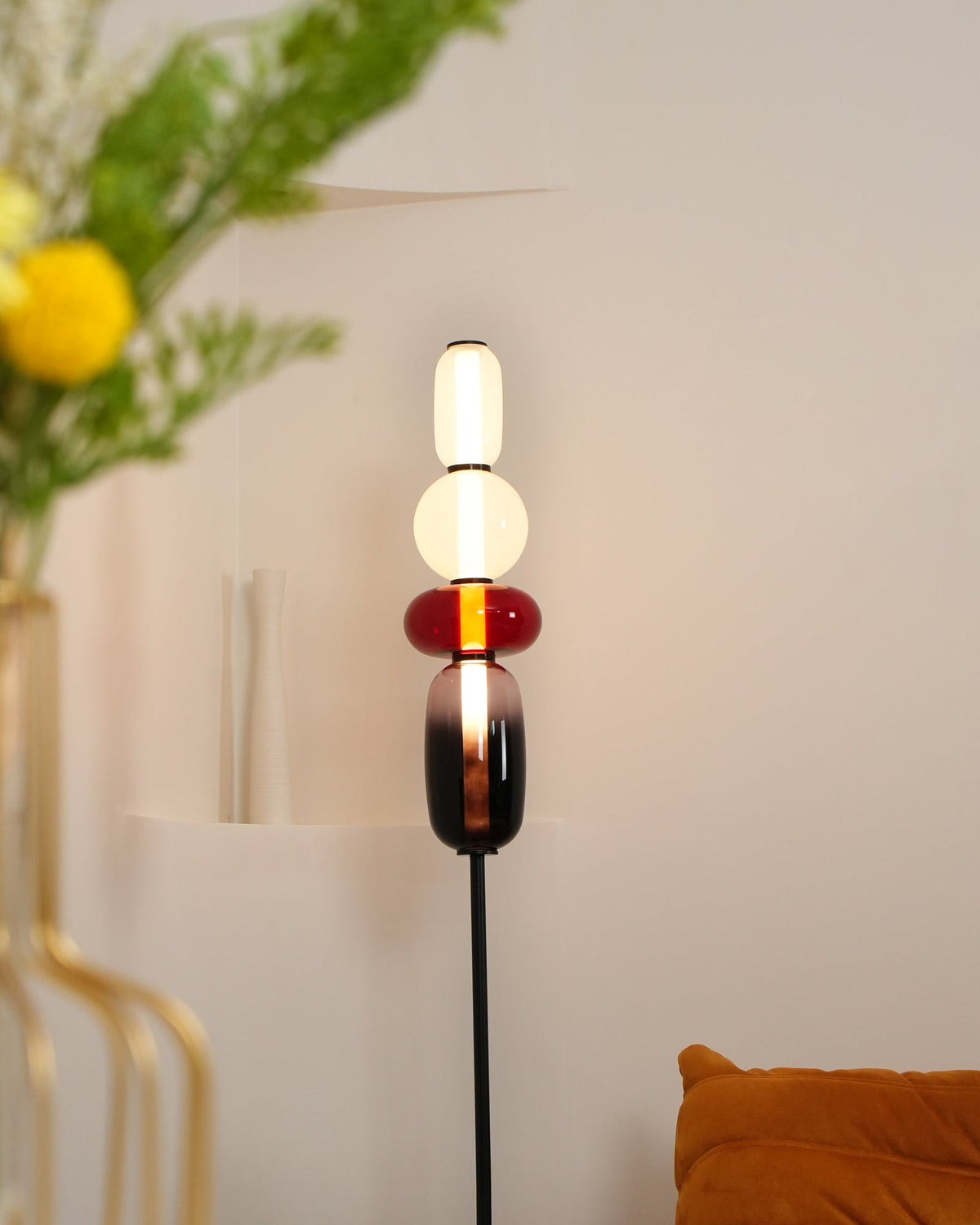 Velarelle Lampadaire Verre Candiedplayful