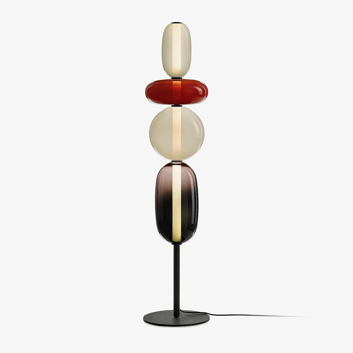 Velarelle Lampadaire Verre Candiedplayful
