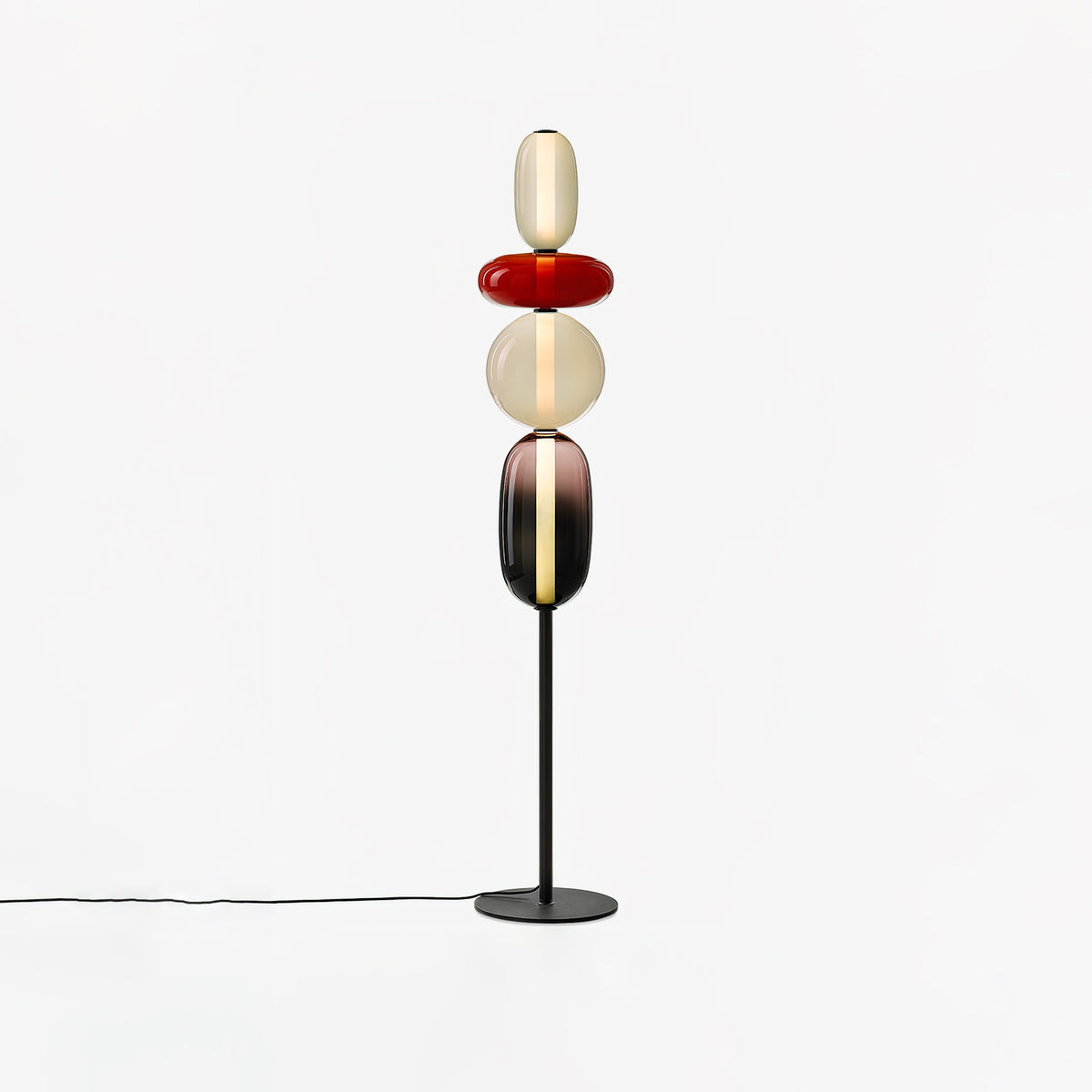 Velarelle Lampadaire Verre Candiedplayful
