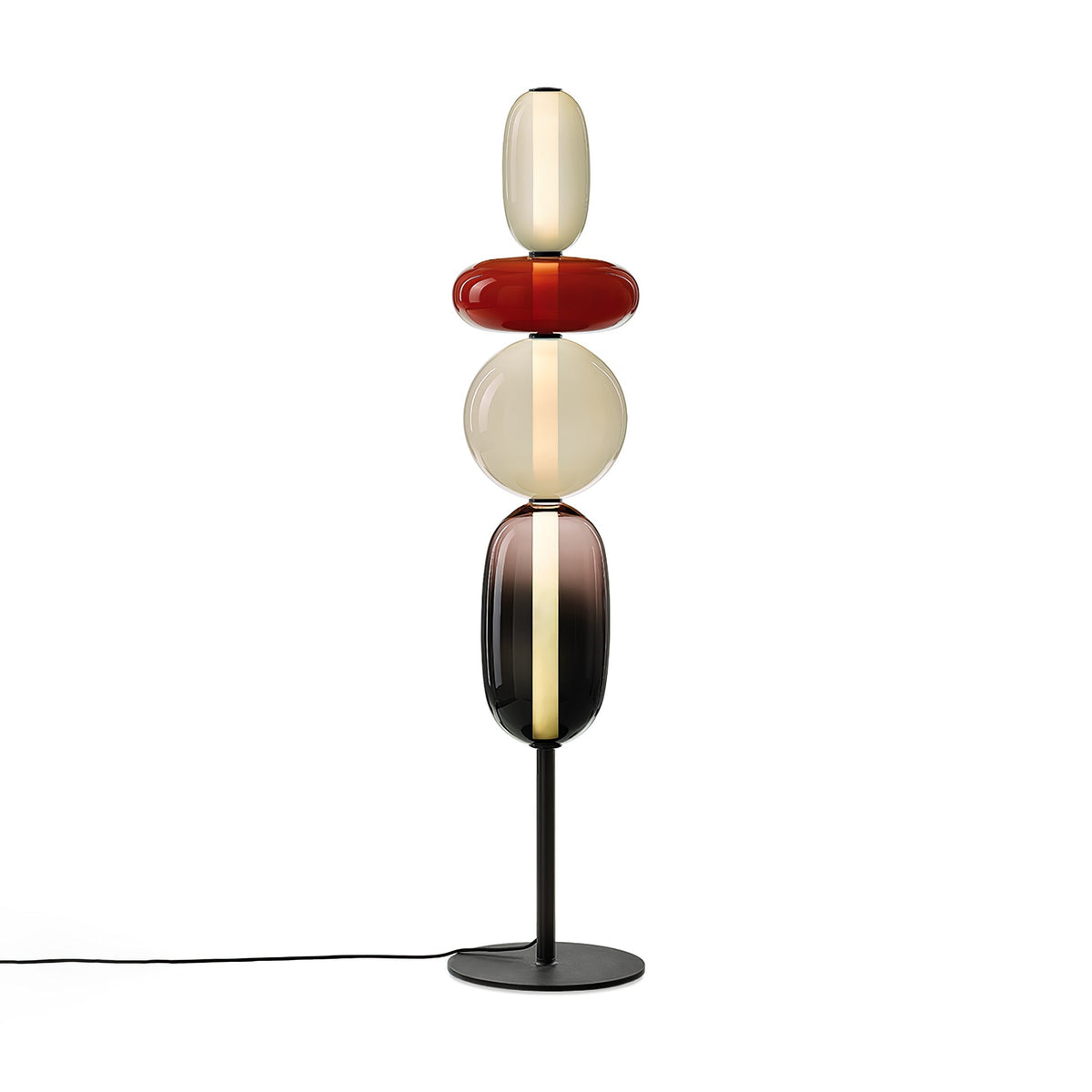 Velarelle Lampadaire Verre Candiedplayful