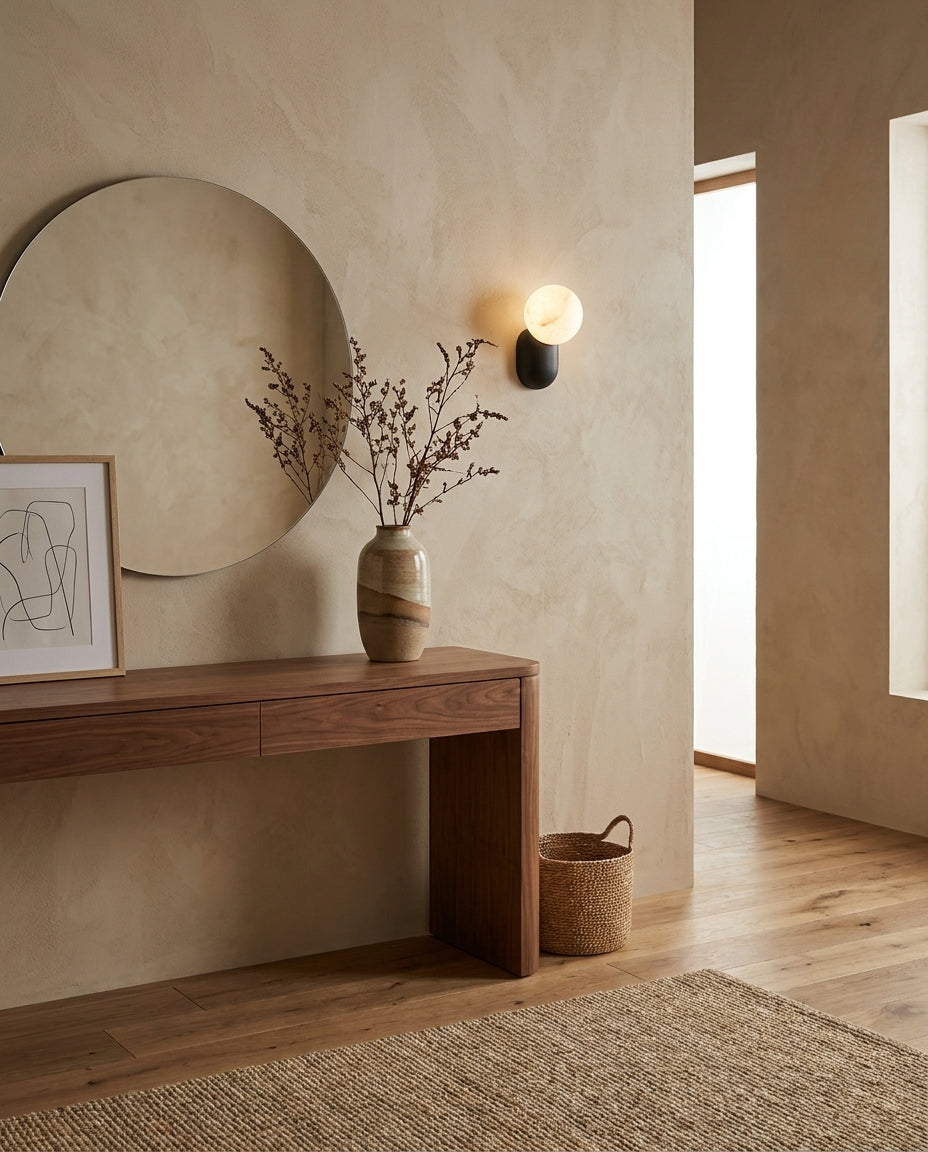 Keststone Applique Murale En Albâtre