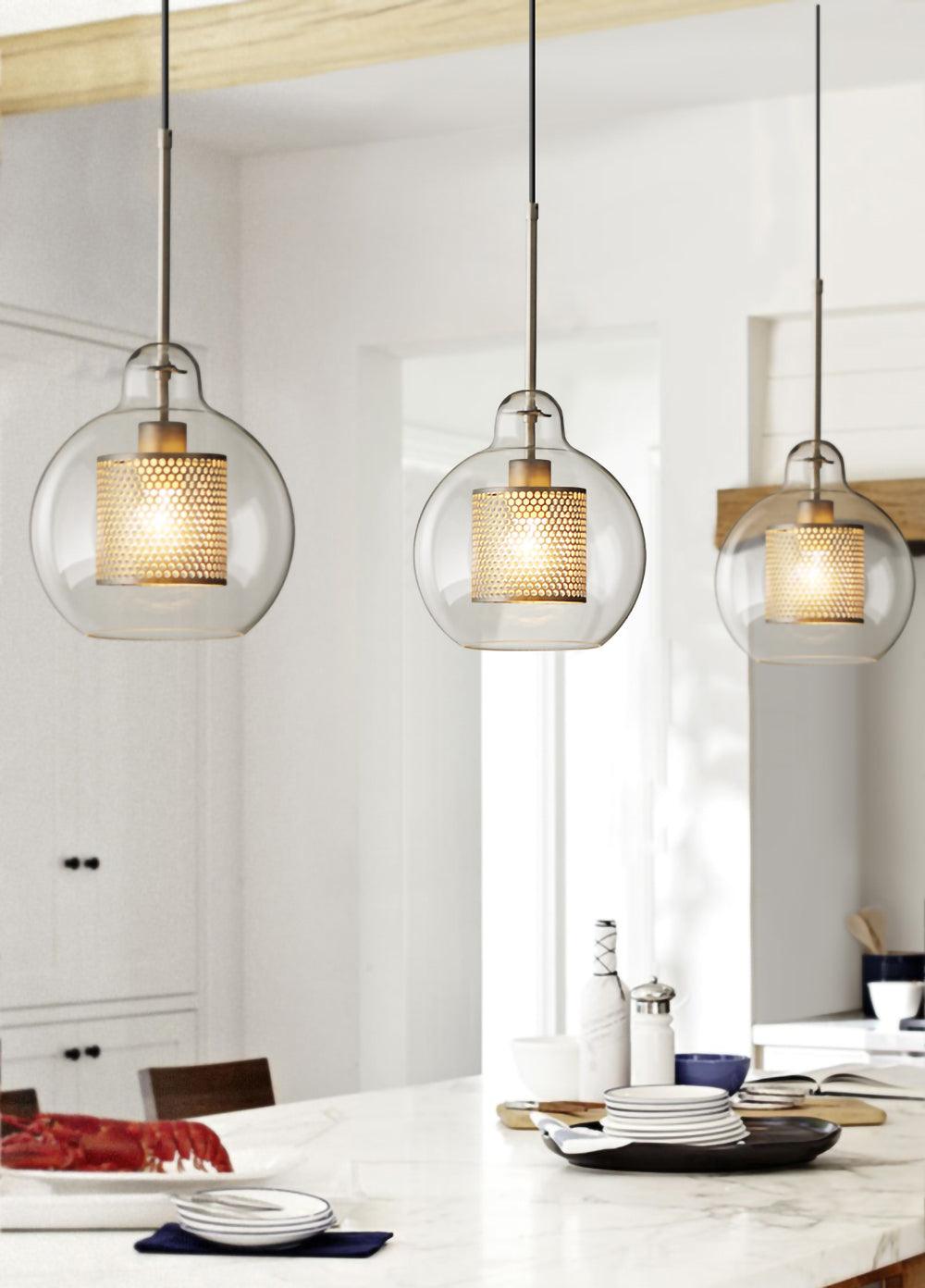 Kocor Suspension en Verre Chiswick pour Salon-Cielum