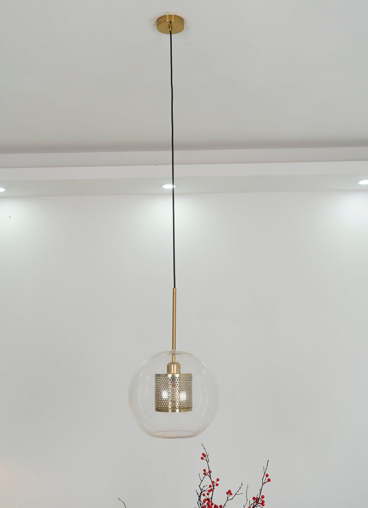 Kocor Suspension en Verre Chiswick pour Salon-Cielum