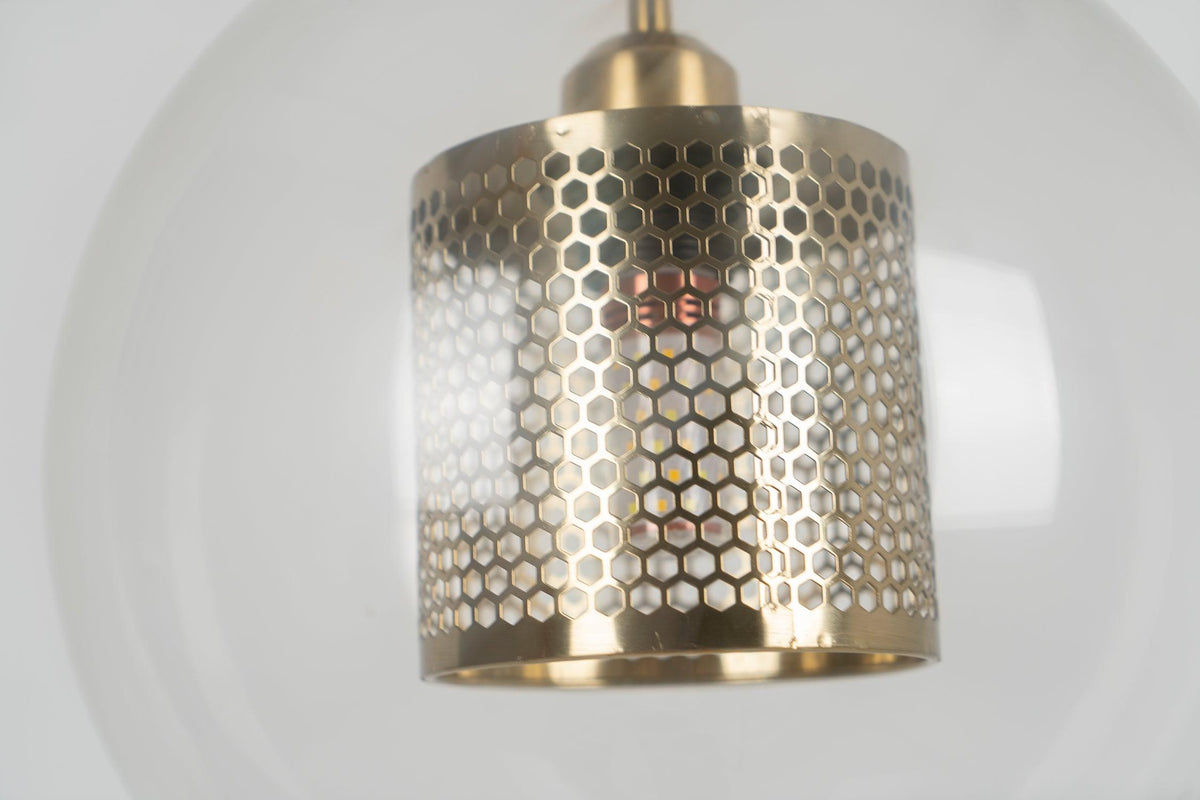 Kocor Suspension en Verre Chiswick pour Salon-Cielum