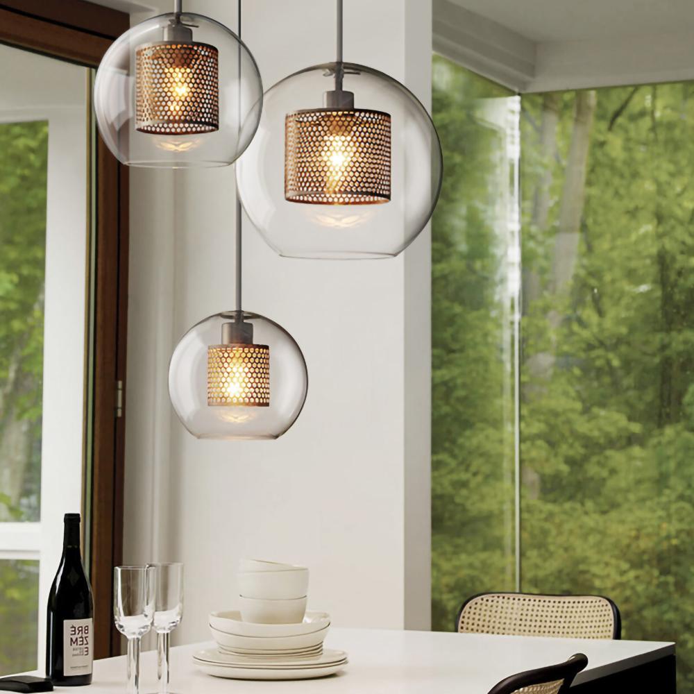 Kocor Suspension en Verre Chiswick pour Salon-Cielum