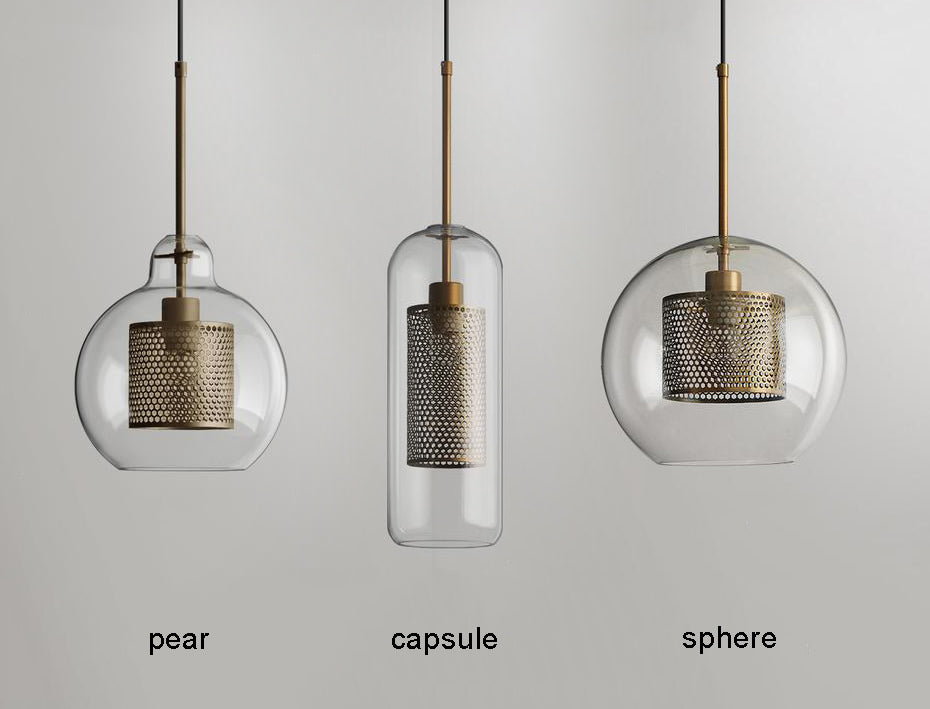 Kocor Suspension en Verre Chiswick pour Salon-Cielum