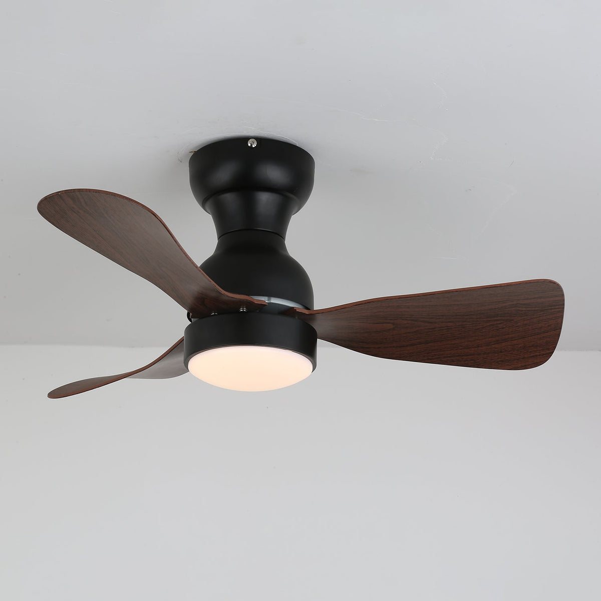 Aurdorus Plafonnier Ventilateur Moderne en Bois