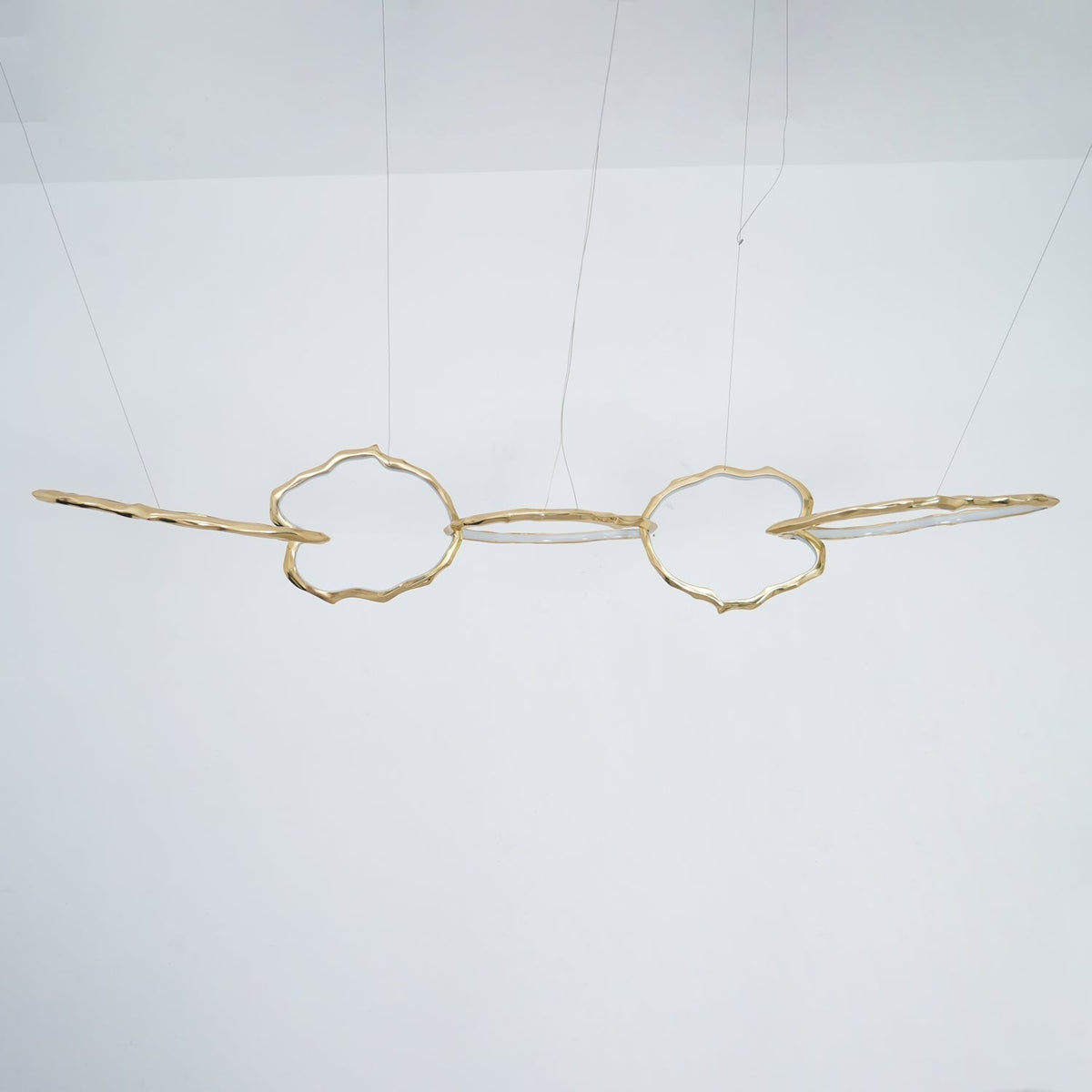 Aballs Lustre Cloud Rings Series en Laiton