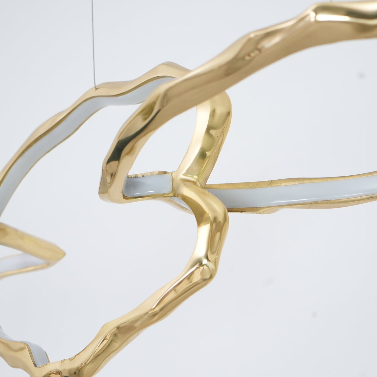 Aballs Lustre Cloud Rings Series en Laiton