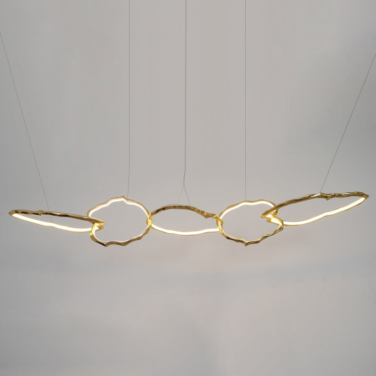 Aballs Lustre Cloud Rings Series en Laiton