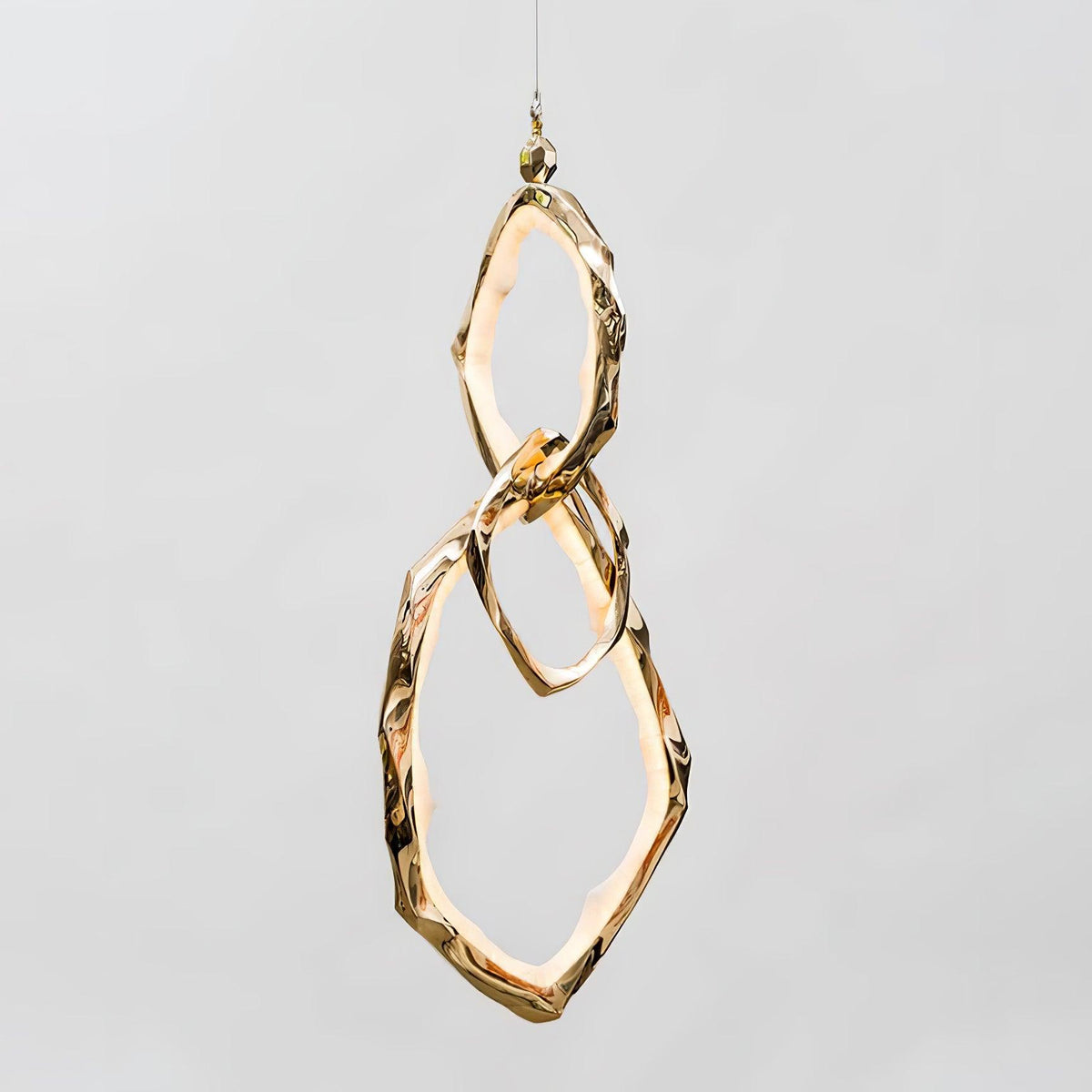 Aballs Lustre Cloud Rings Series en Laiton