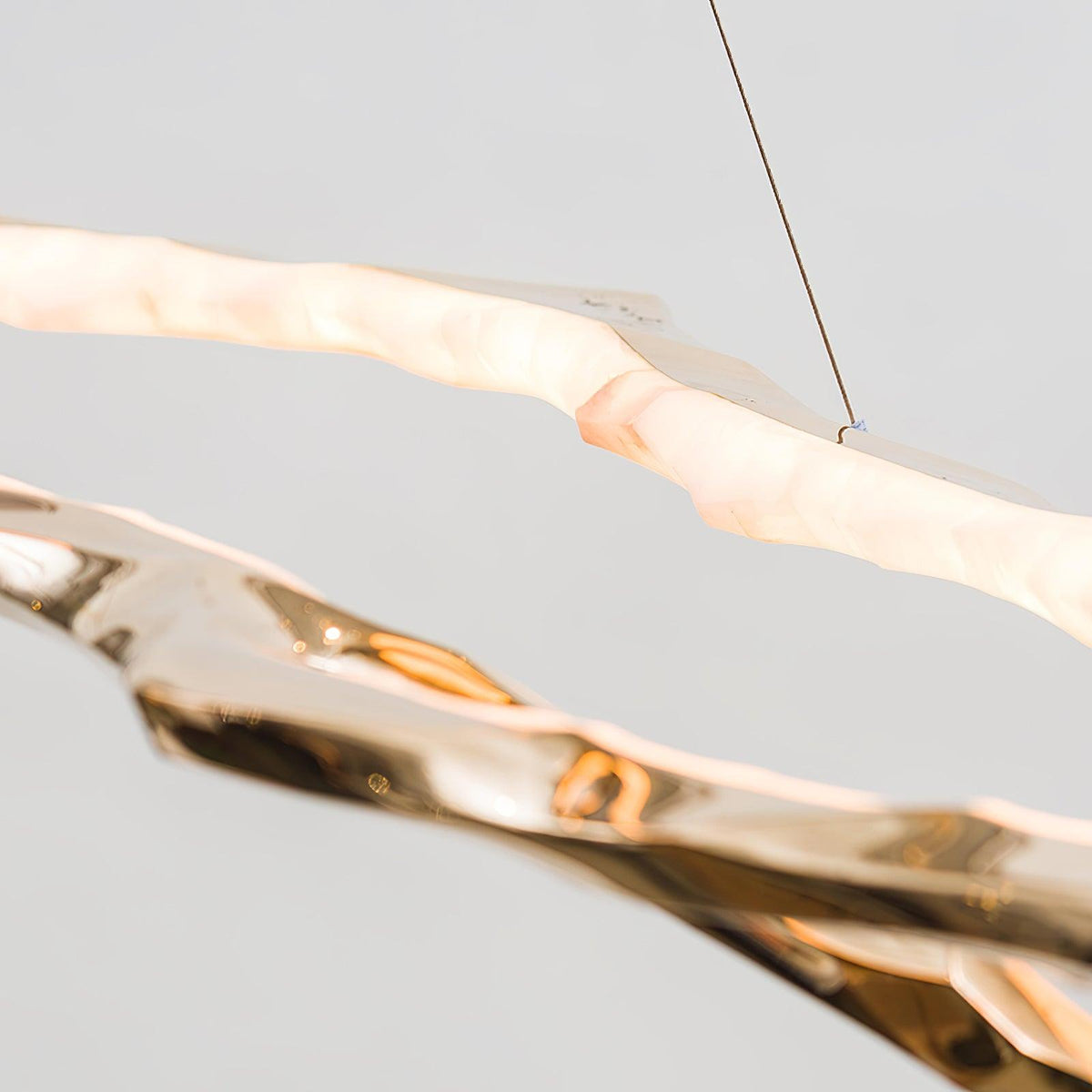 Aballs Lustre Cloud Rings Series en Laiton