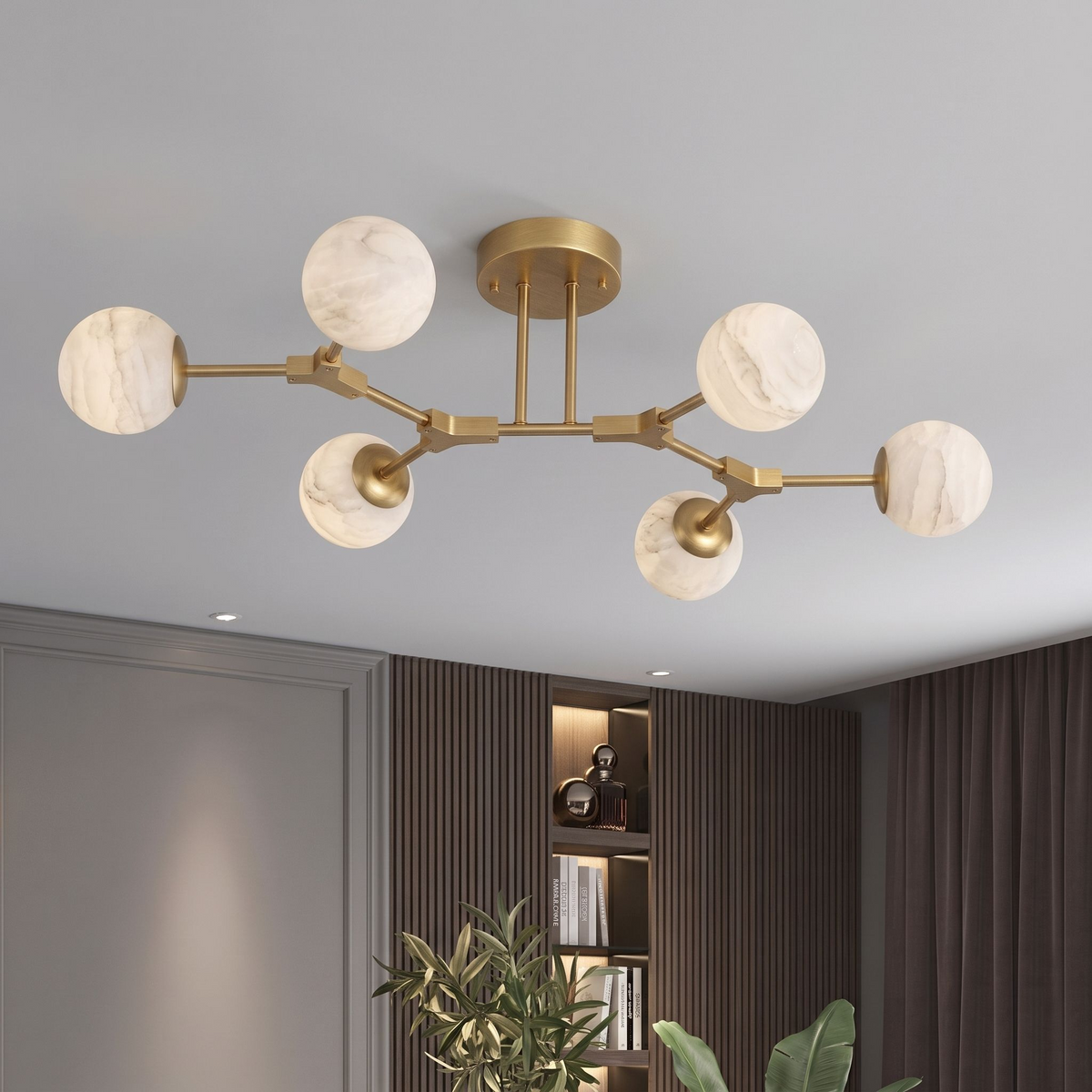 Haverhurst Lustre En Albâtre