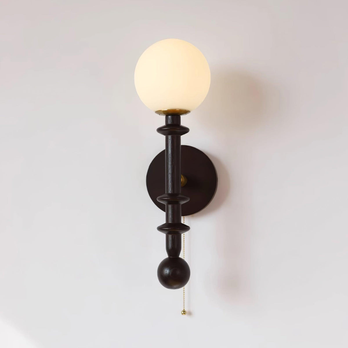 Velno Globe Wall Lamp-Neutral Decor