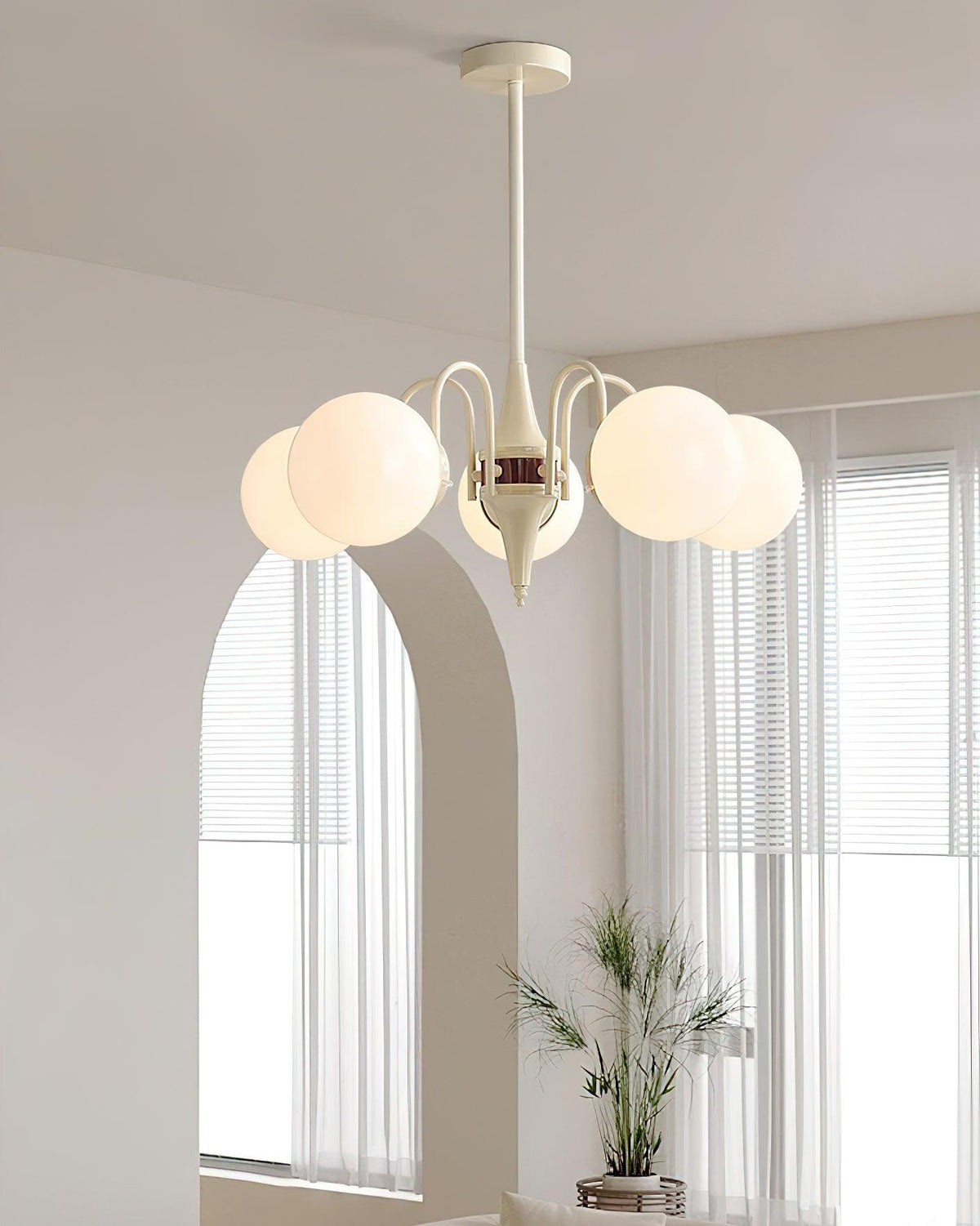 Deveno Lustre Verre Moderne-Cielum
