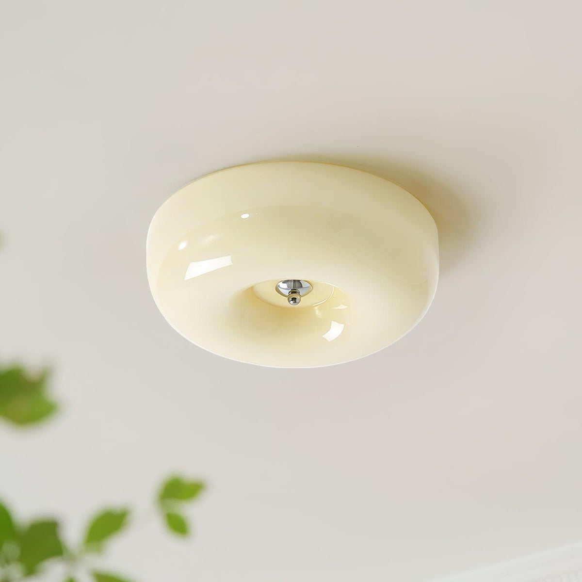 Amin Plafonnier Moderne en Verre Tourbillonnant-Cielum
