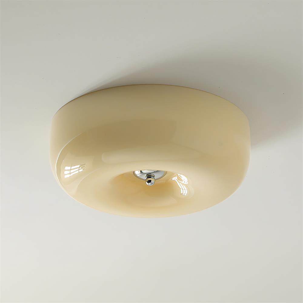Amin Plafonnier Moderne en Verre Tourbillonnant-Cielum