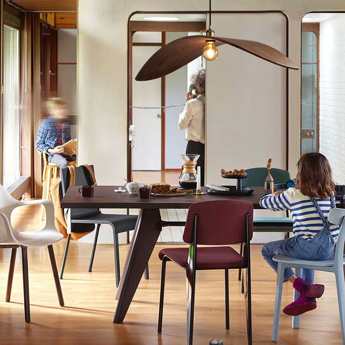 Dirixon Suspension en Bois Art Nordique-Cielum