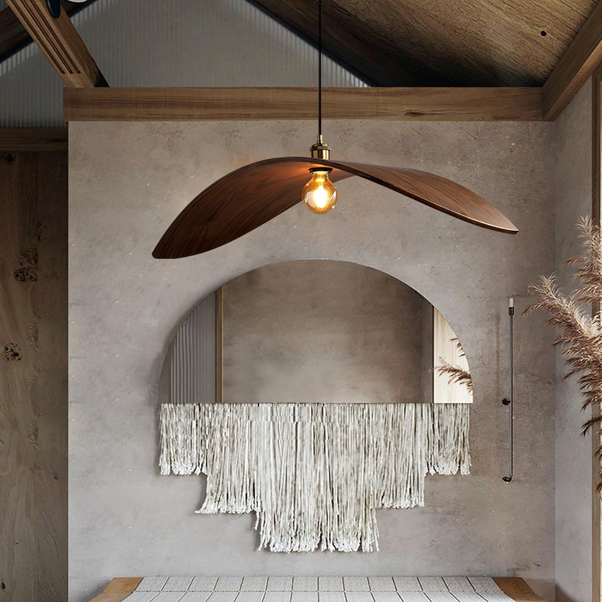 Dirixon Suspension en Bois Art Nordique-Cielum