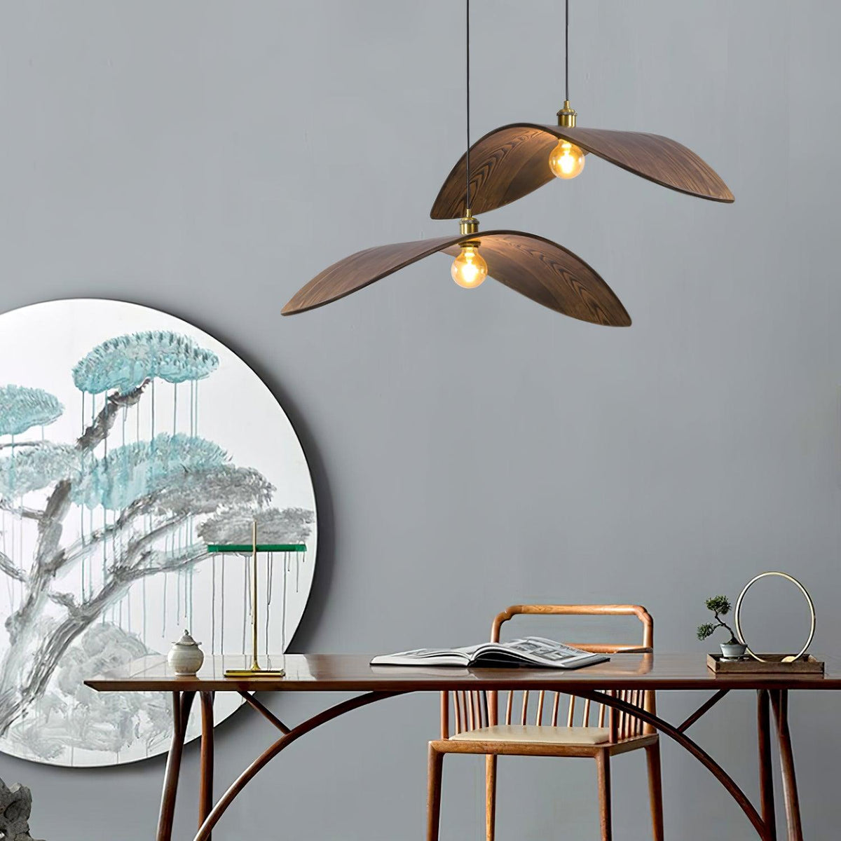 Dirixon Suspension en Bois Art Nordique-Cielum