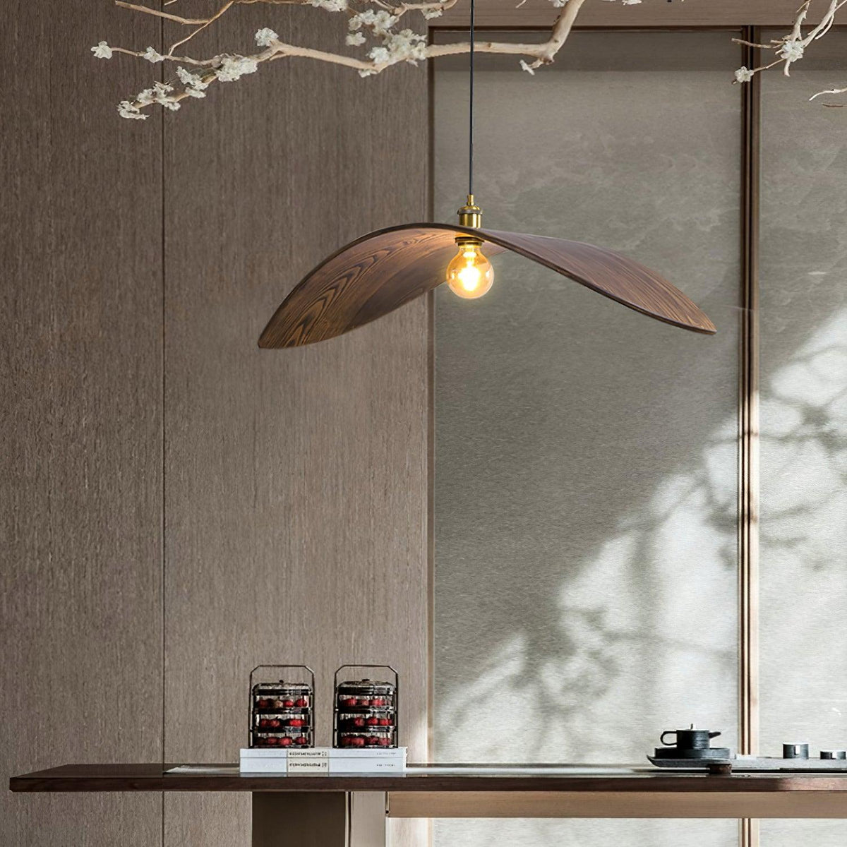 Dirixon Suspension en Bois Art Nordique-Cielum