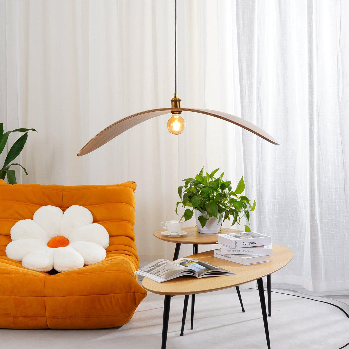 Dirixon Suspension en Bois Art Nordique-Cielum
