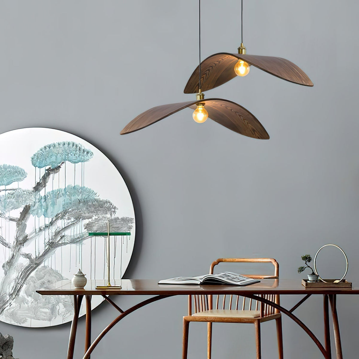 Dirixon Suspension en Bois Art Nordique-Cielum