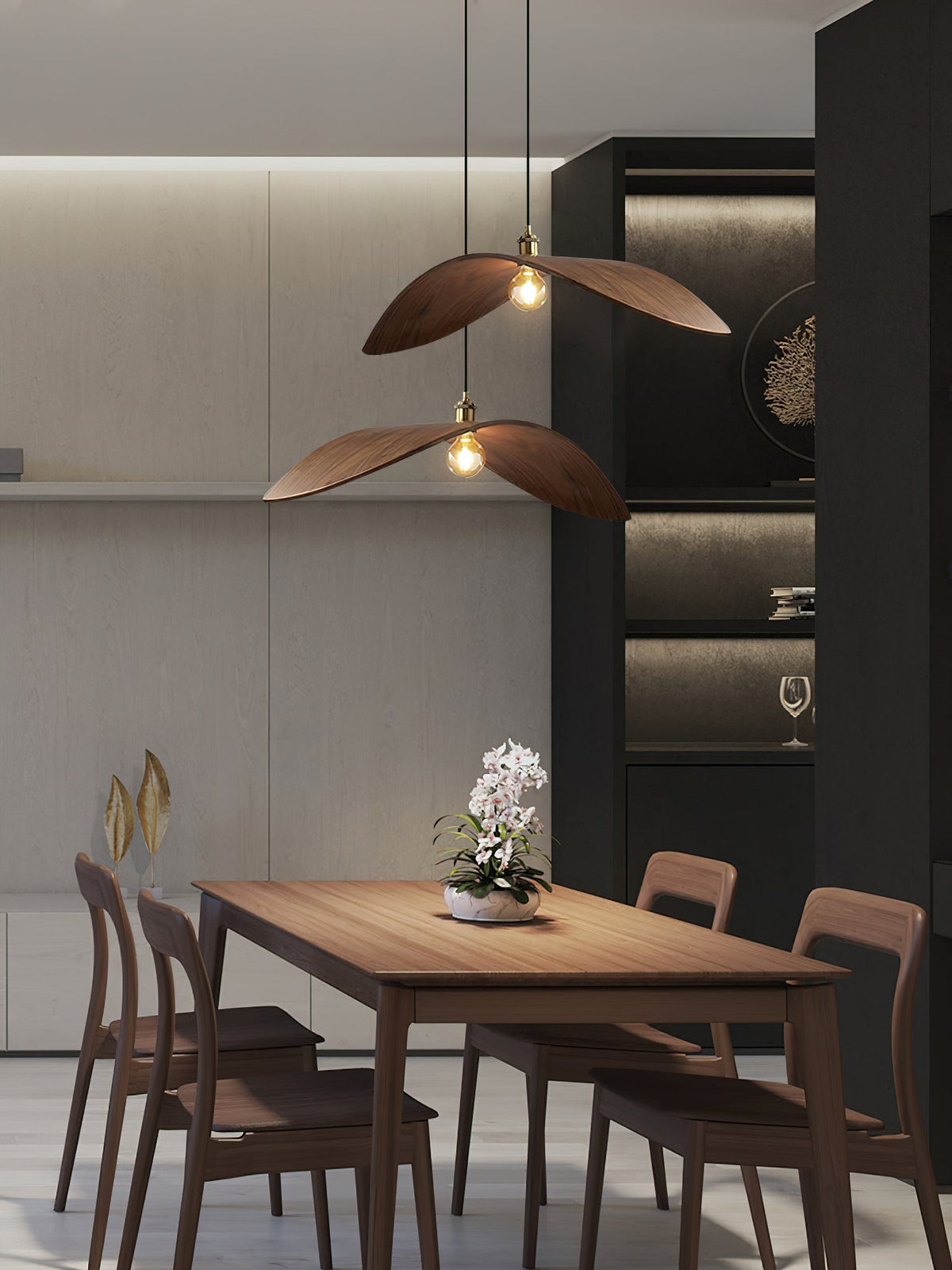 Dirixon Suspension en Bois Art Nordique-Cielum