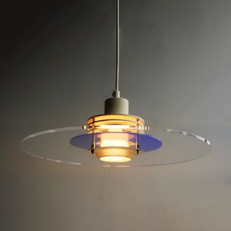 Valentina Minimalisme LED Suspension Métal/Verre/Acrylique Chambre À Coucher/Salon