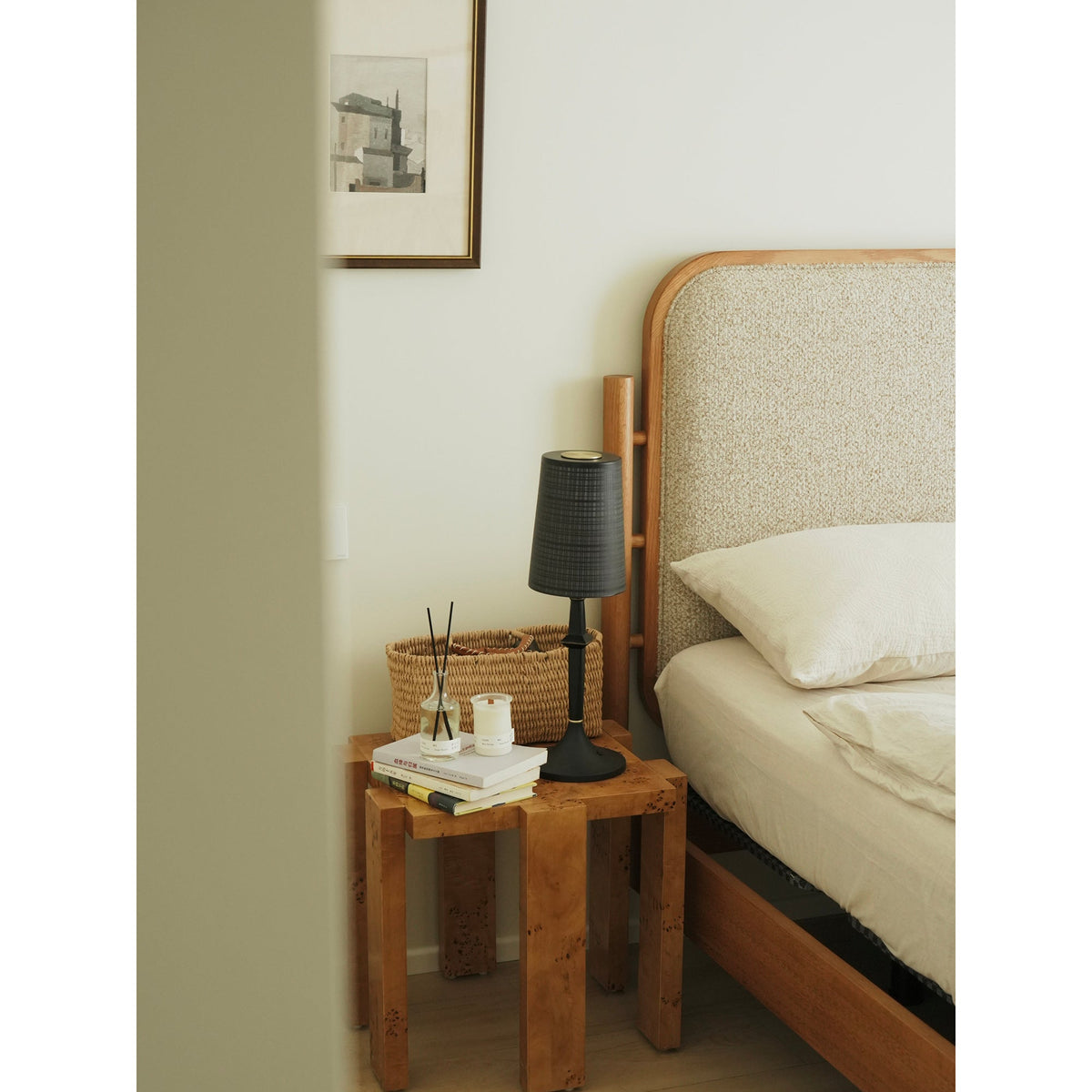 Karma Lampe de Table en Fer Elvior (Batterie Intégrée)