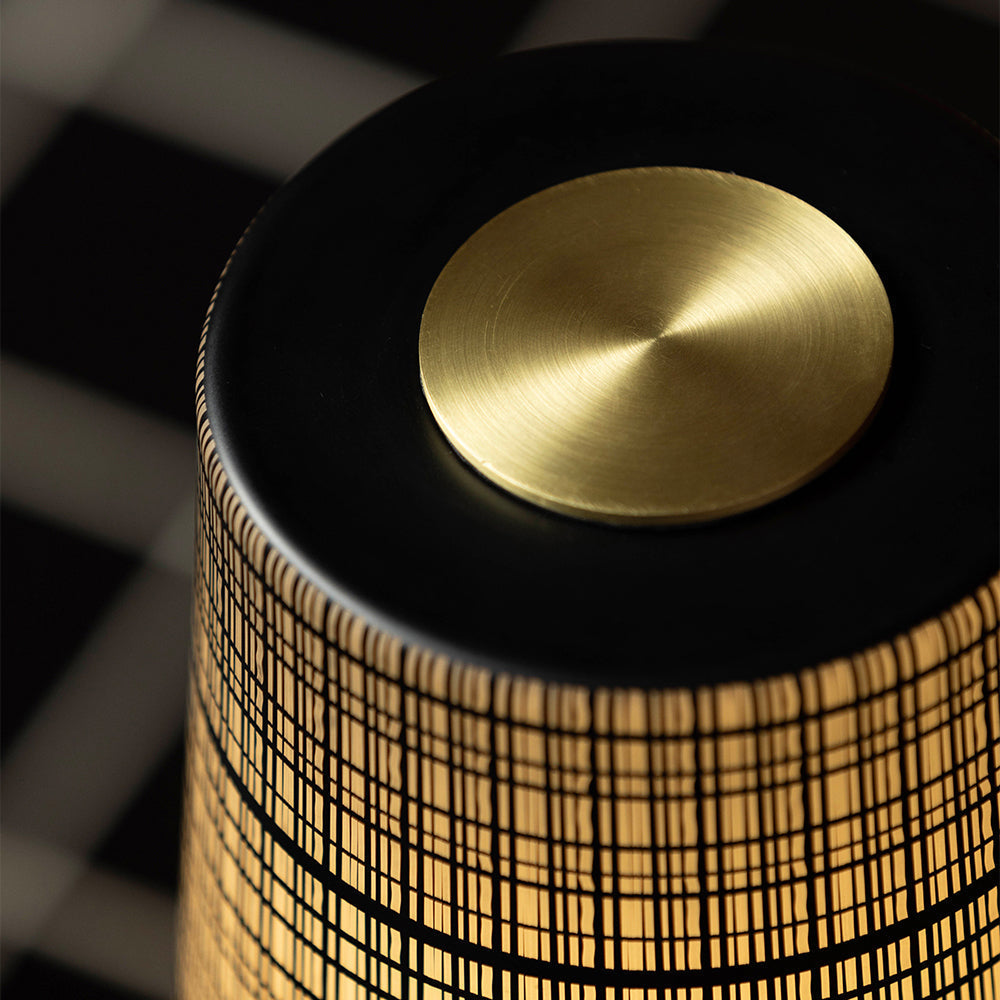 Karma Lampe de Table en Fer Elvior (Batterie Intégrée)