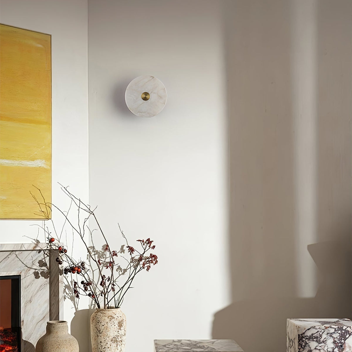 Tevel Minimaliste Albâtre Plafonnier-Cielum