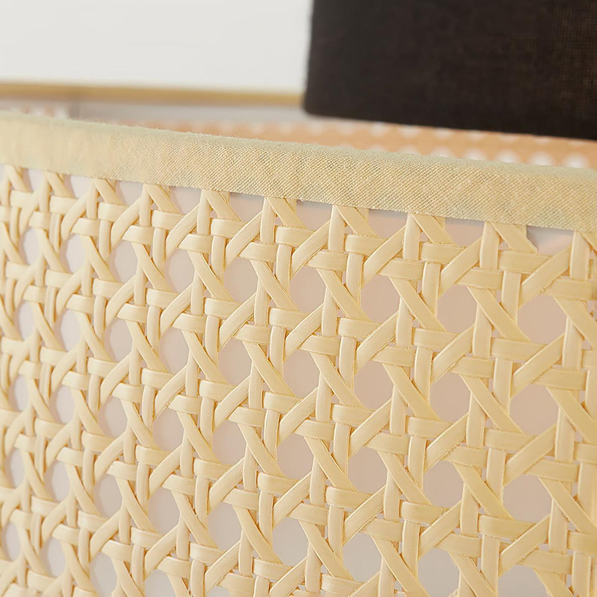 Nively Suspension Rattan Tissu-Cielum