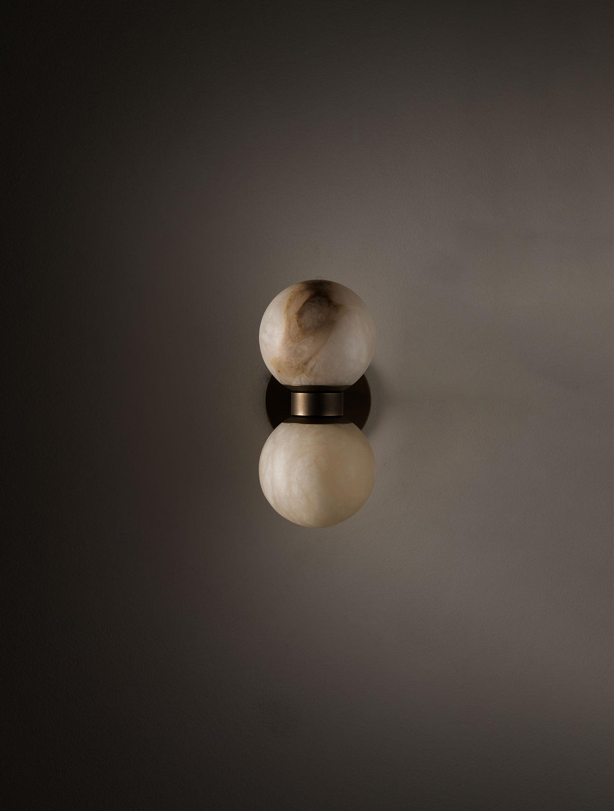 Aurivar Applique Murale Globe Albâtre Moderne-Cielum