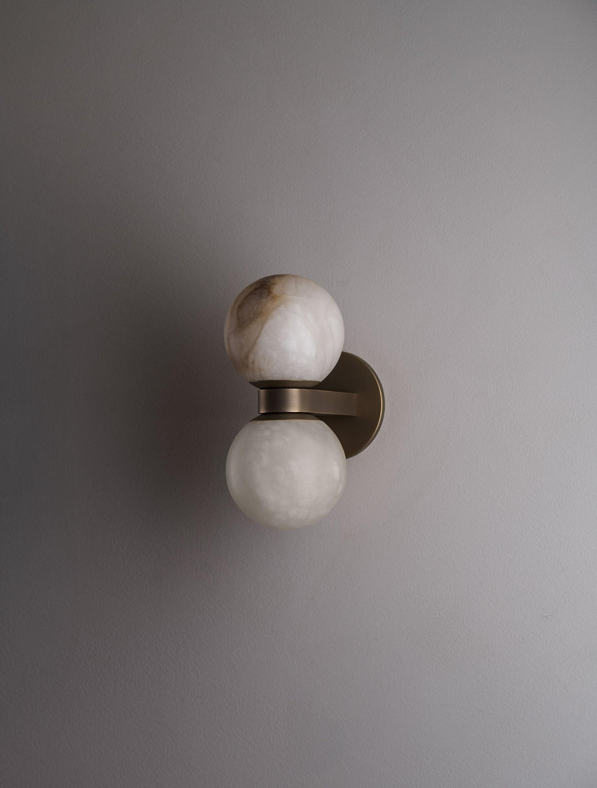 Aurivar Applique Murale Globe Albâtre Moderne-Cielum